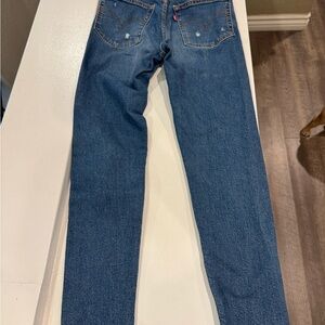 Levi's Dark Blue Denim Jeans